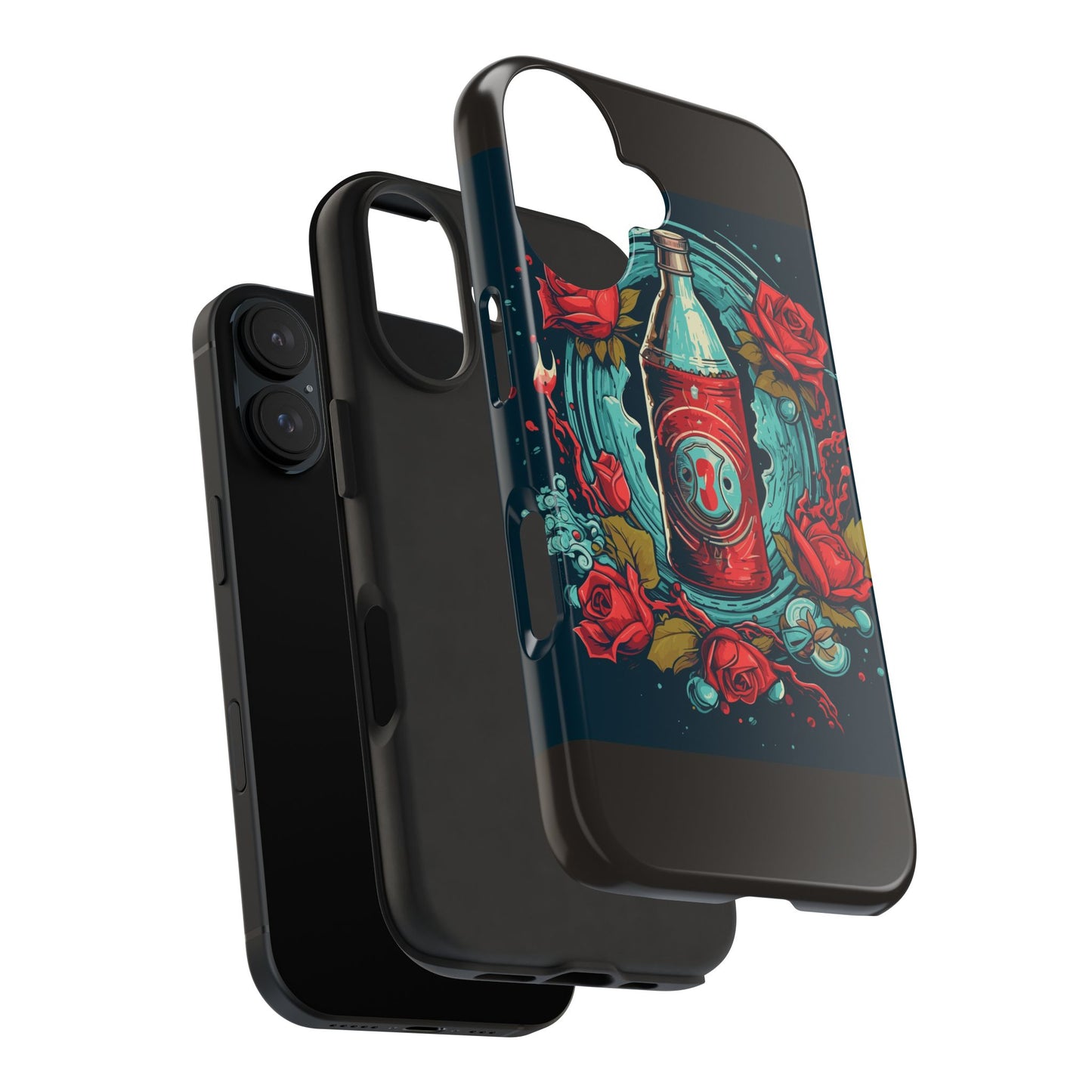 Soda & Roses Tough Phone Case