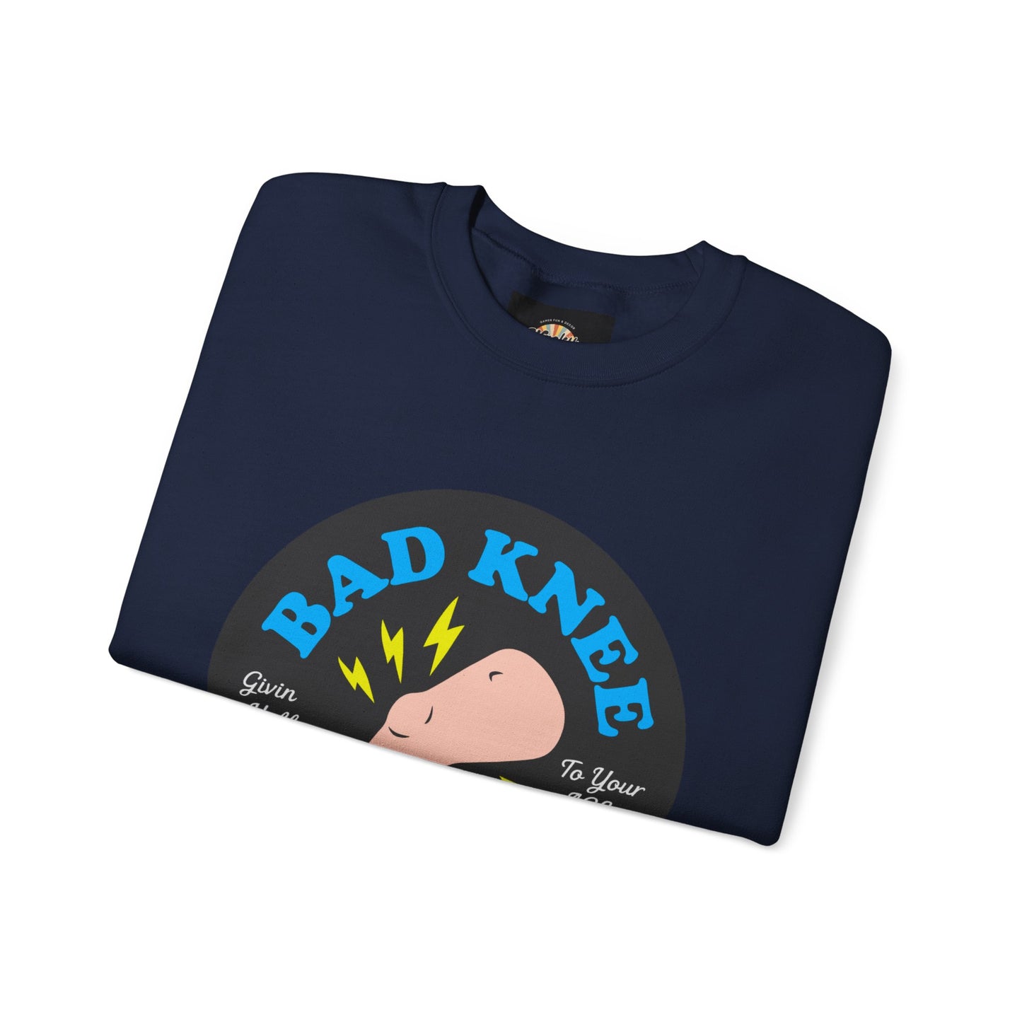 Bad Knee Club sweatshirt | Funny knee pain graphic crewneck