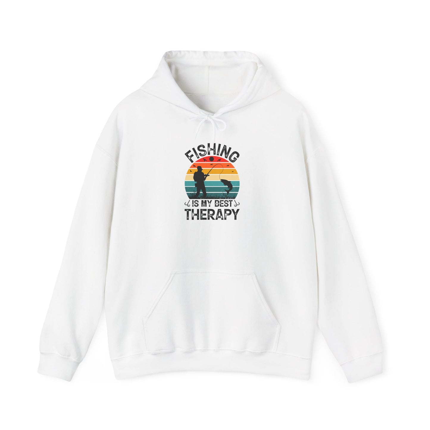 Fishing Is My Best Therapy Hoodie