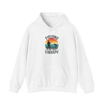 Fishing Is My Best Therapy Hoodie