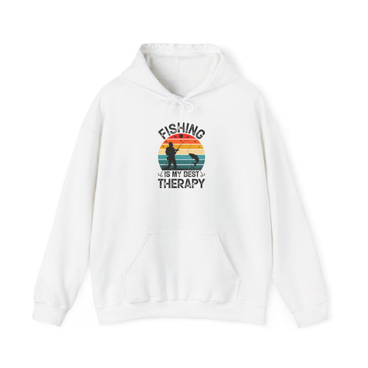 Fishing Is My Best Therapy Hoodie