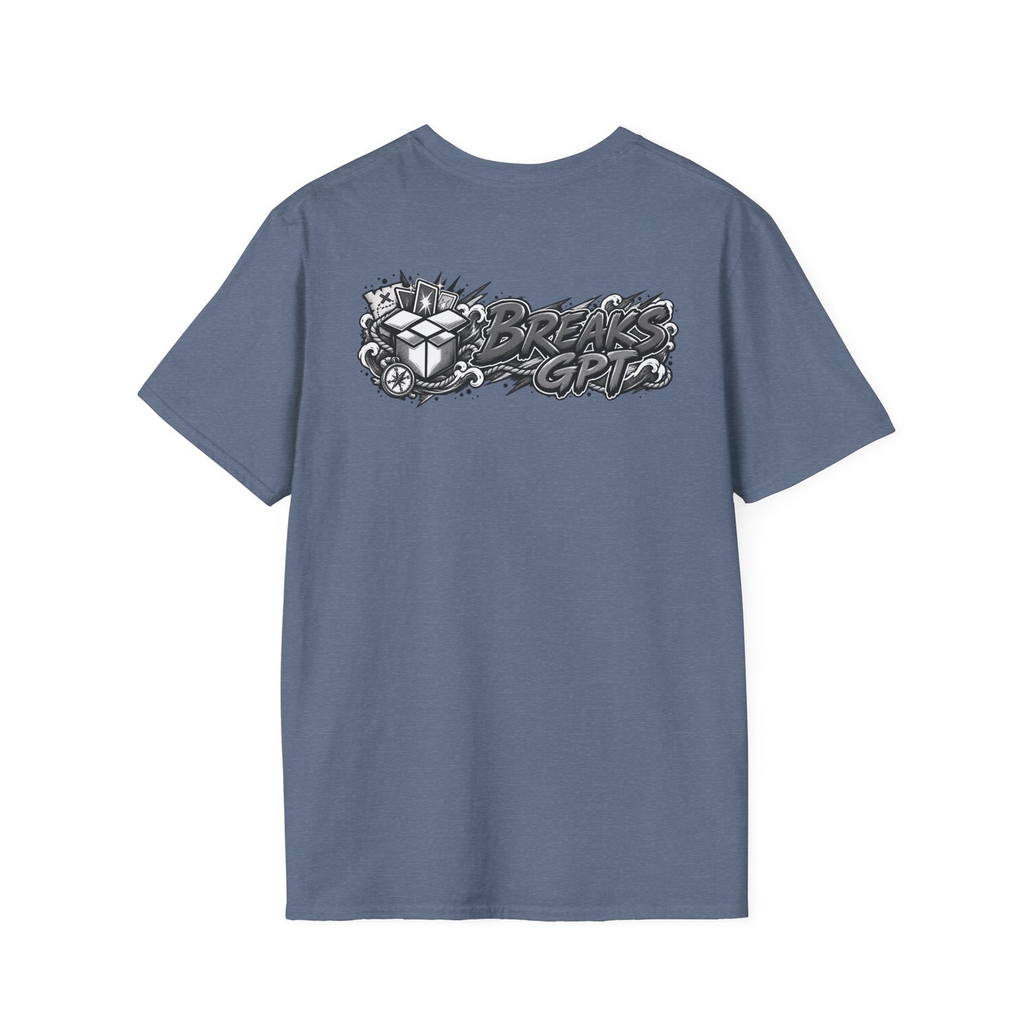 BreaksGPT Manga Card Breaker T-Shirt | Pirate Trading Card Graphic Tee