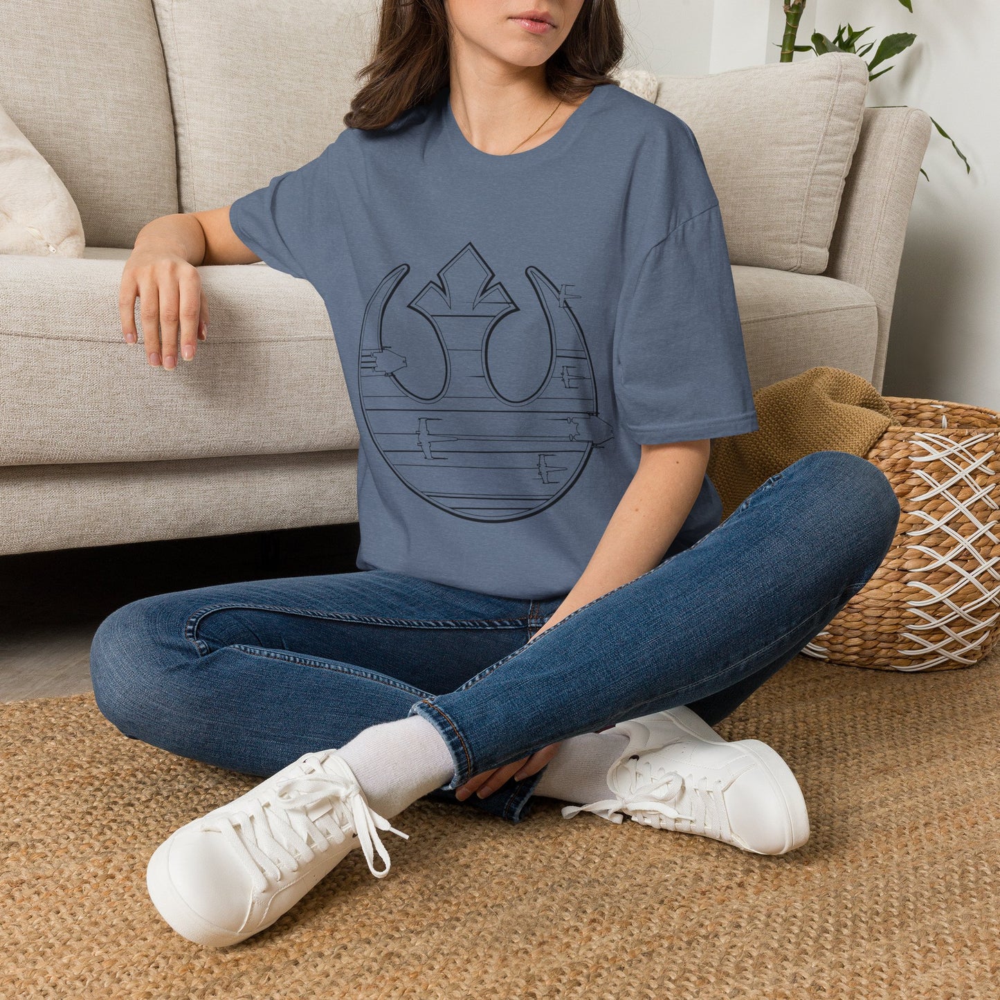 Retro Rebel Alliance Inspired Space Tee