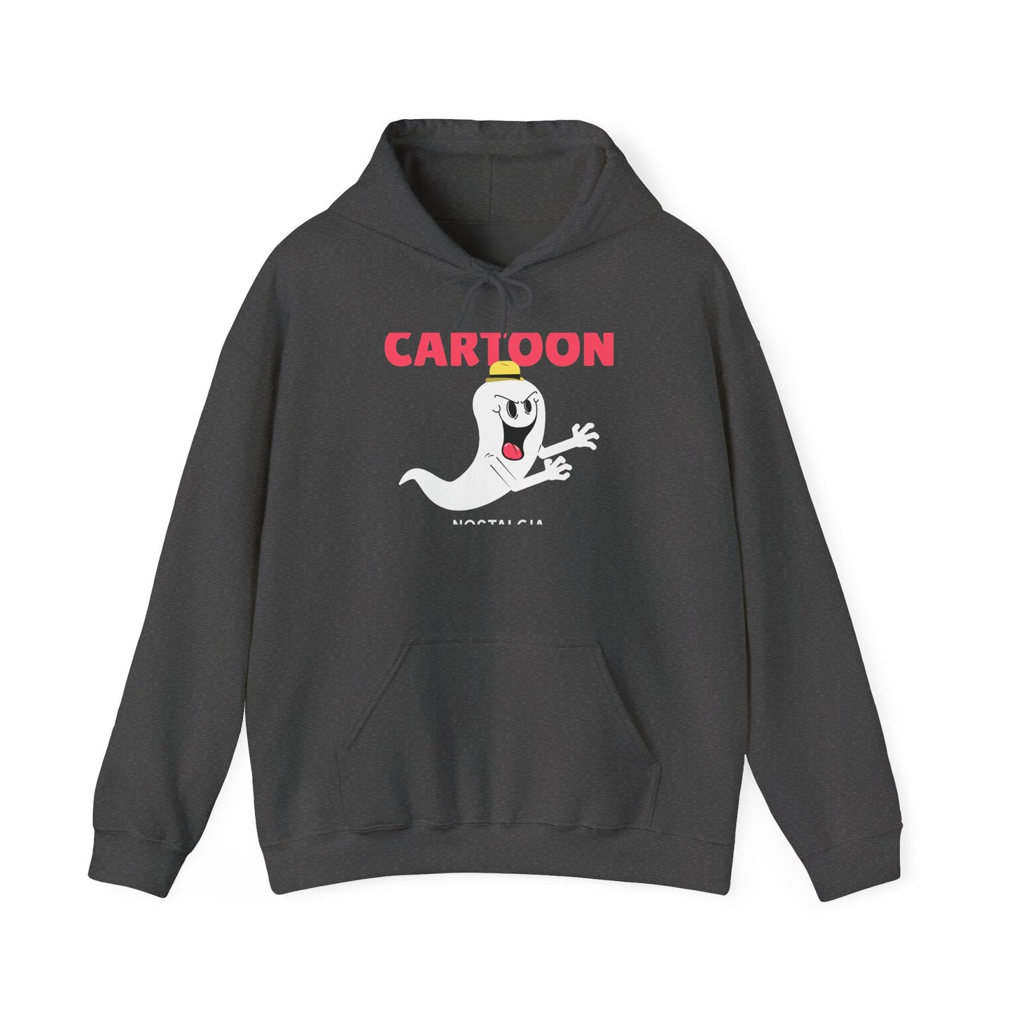 Retro Cartoon Ghost Hoodie