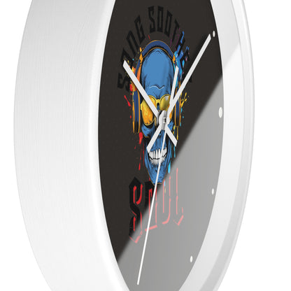 Song Soothes the Soul Wall Clock