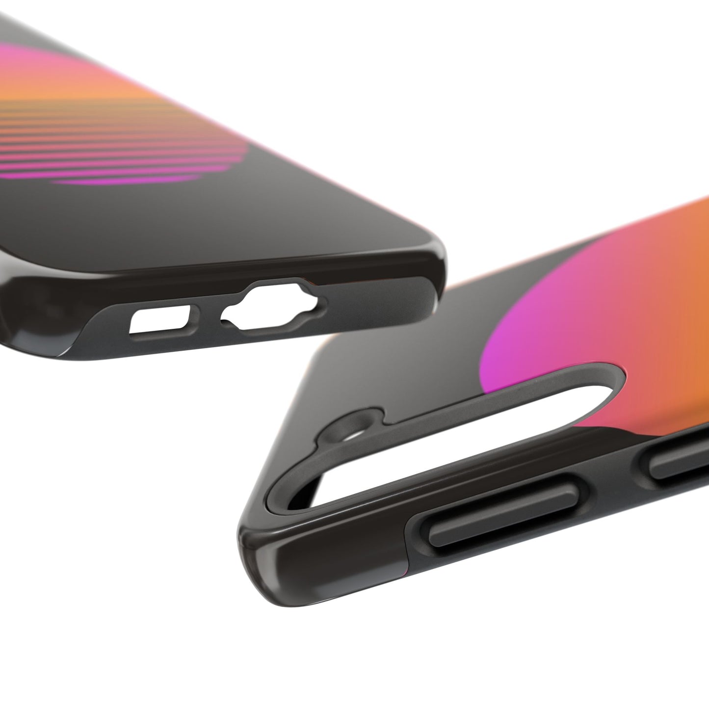 Sunset Grid Tough Phone Case