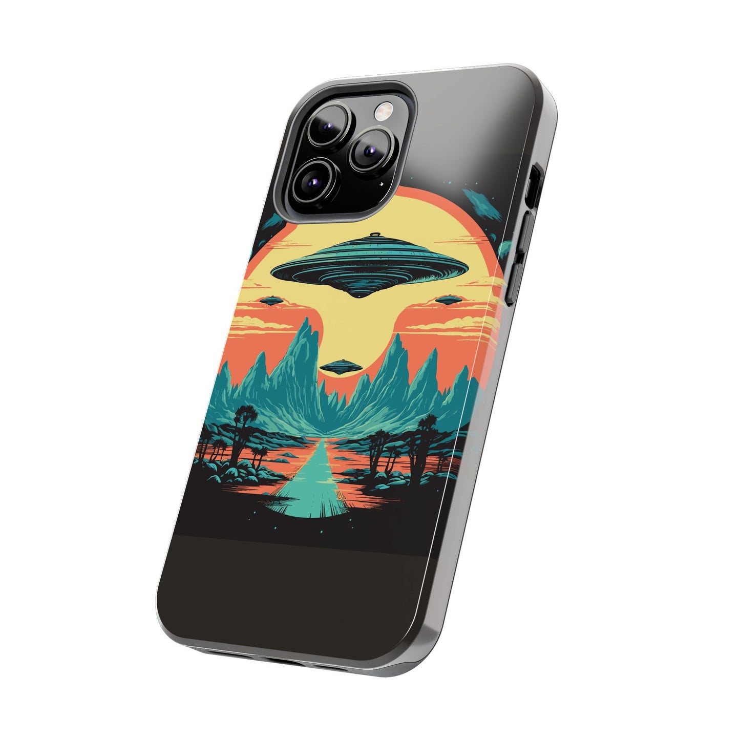 UFO Fleet Tough Phone Case