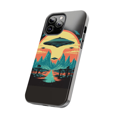 UFO Fleet Tough Phone Case