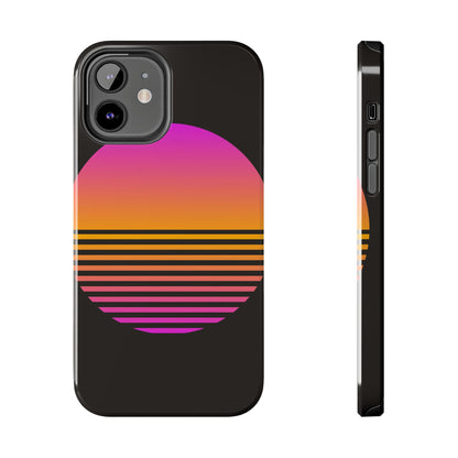 Sunset Grid Tough Phone Case