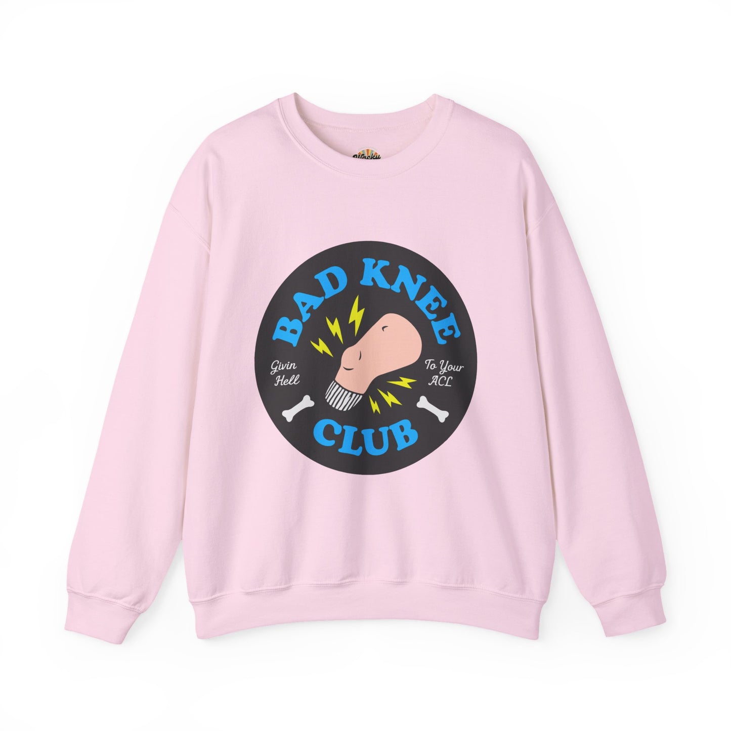 Bad Knee Club sweatshirt | Funny knee pain graphic crewneck