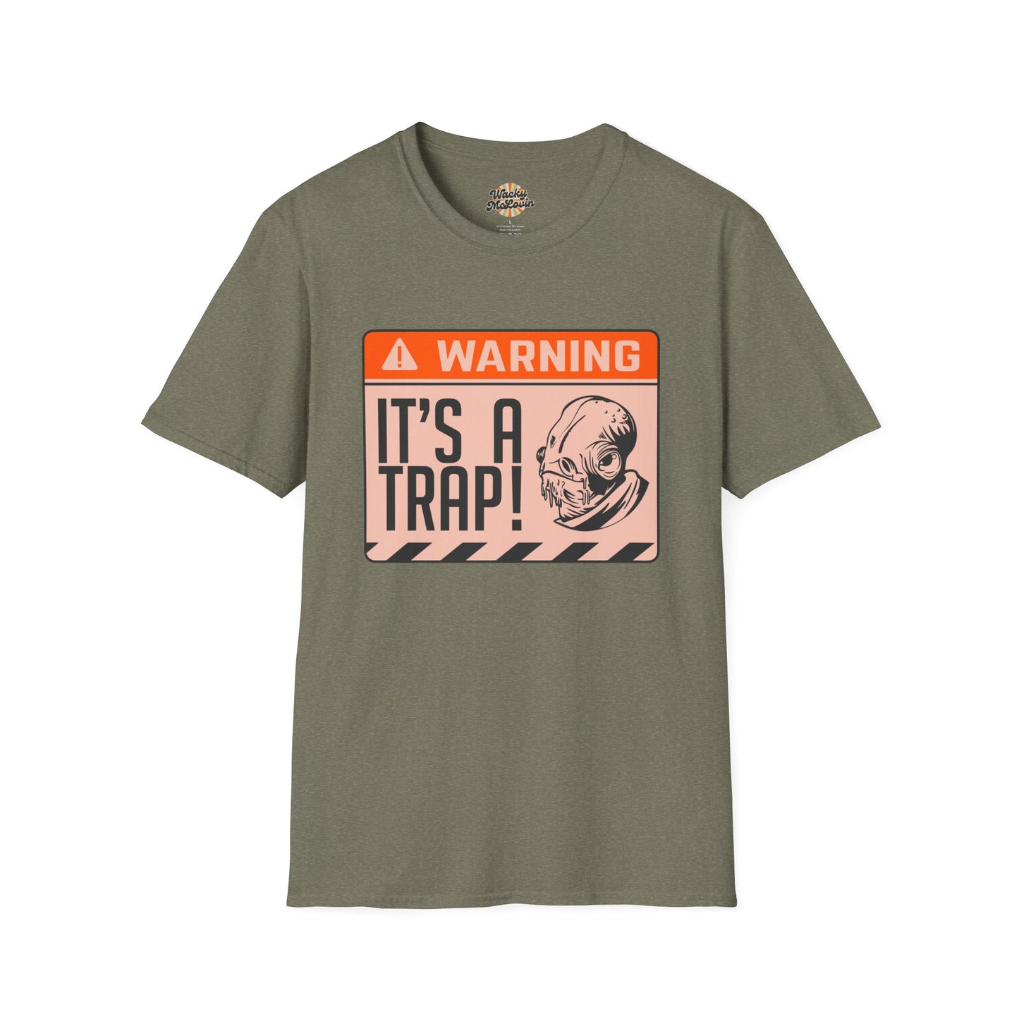 Warning: It’s A Trap! Retro Sci-Fi Tee