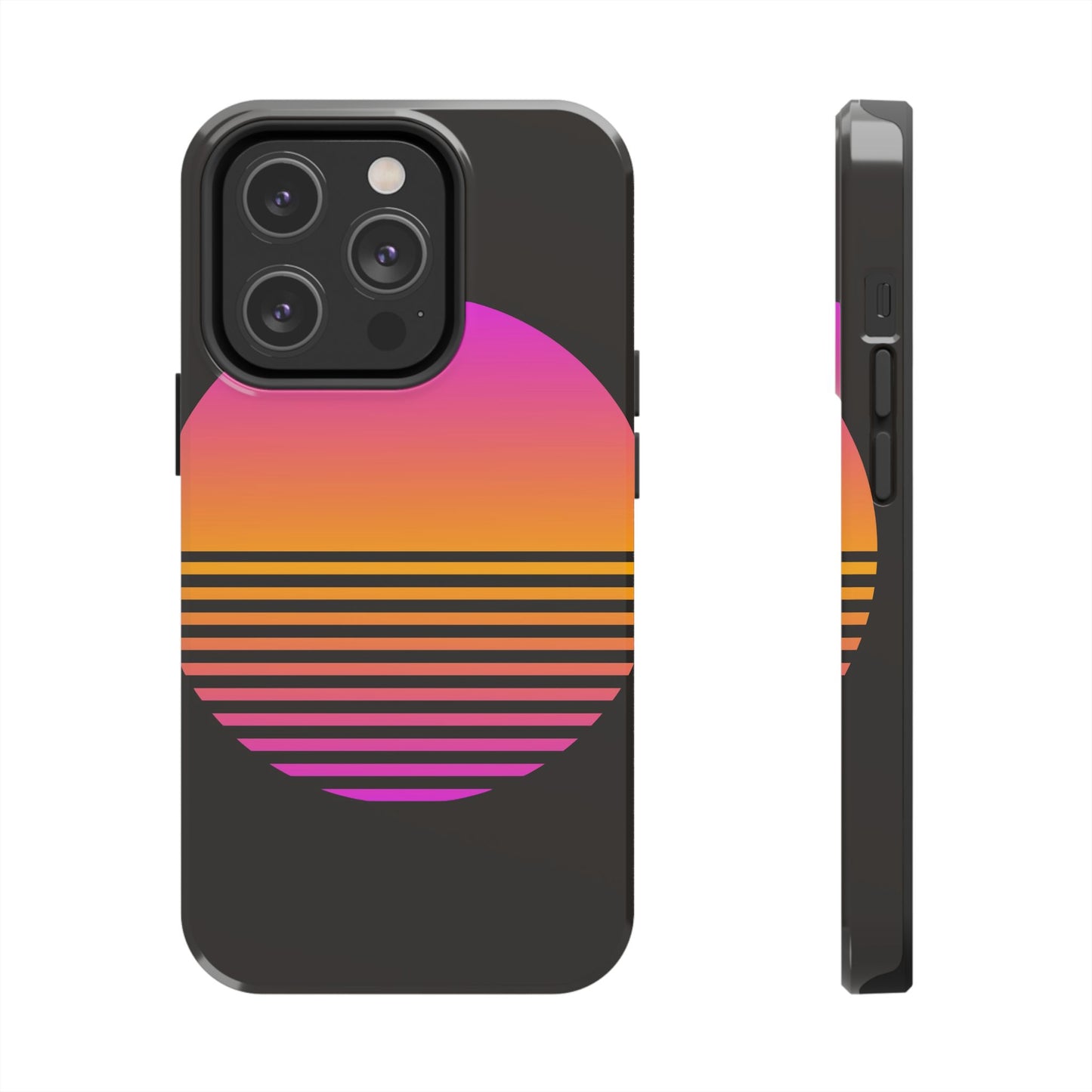 Sunset Grid Tough Phone Case