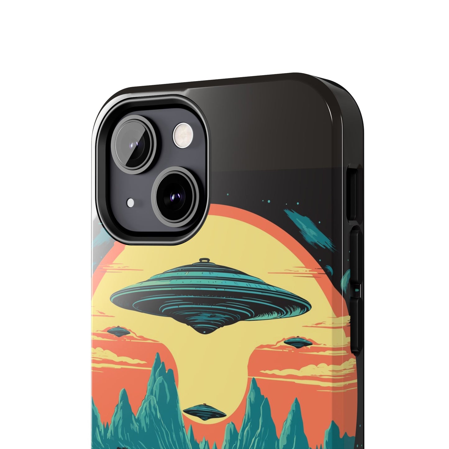 UFO Fleet Tough Phone Case