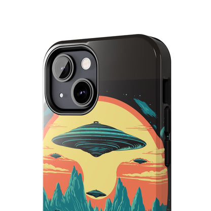 UFO Fleet Tough Phone Case
