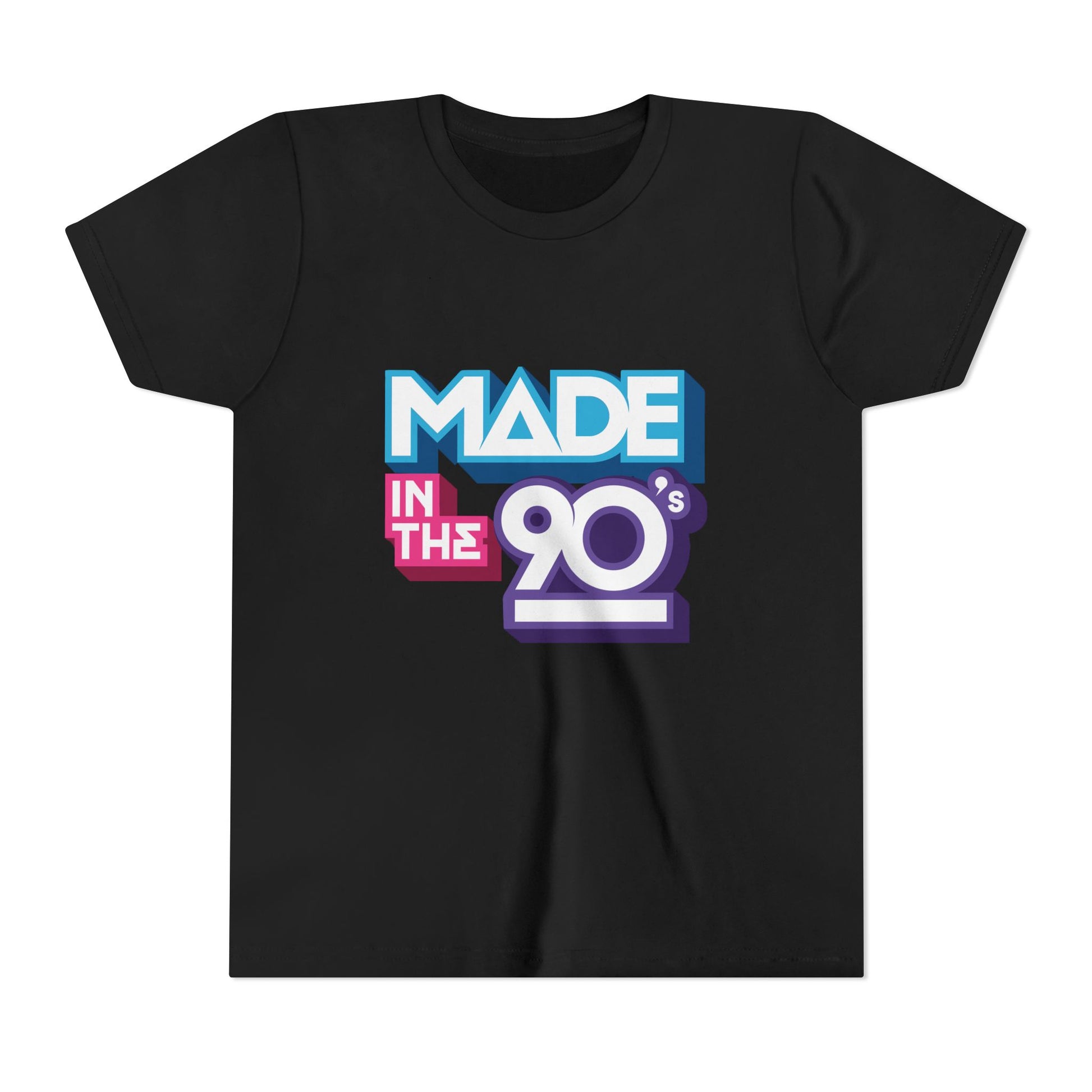Made In The 90s youth tee with retro design