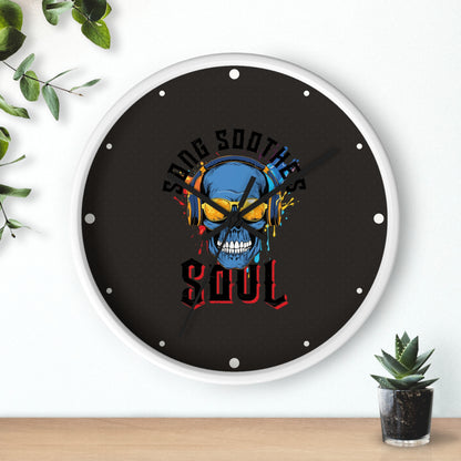 Song Soothes the Soul Wall Clock