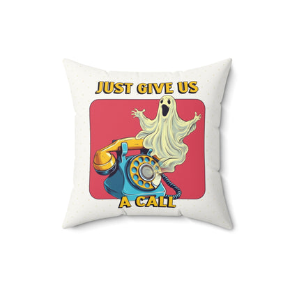 Just Give Us a Call Throw Pillow