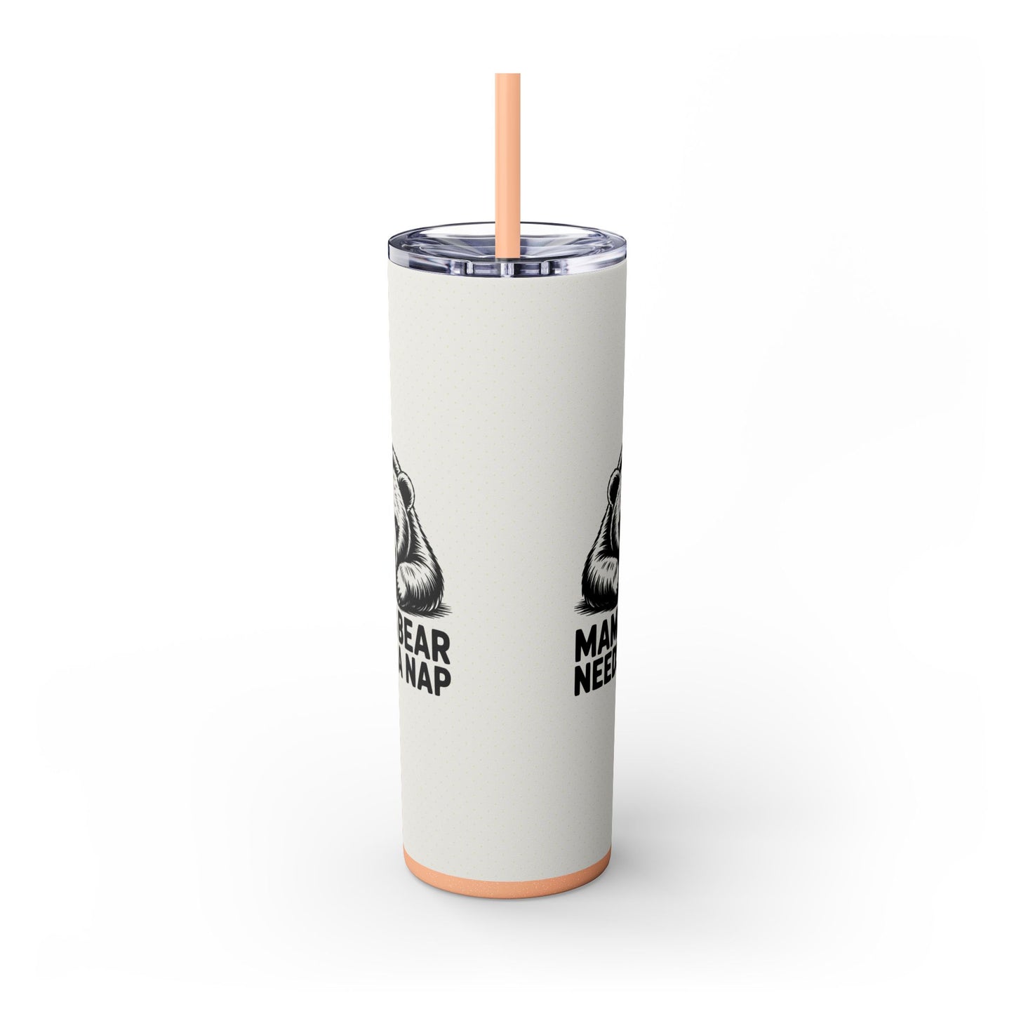 Mama Bear Needs a Nap 20oz Skinny Tumbler