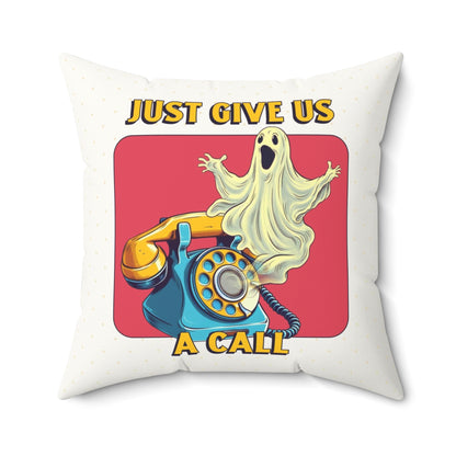 Just Give Us a Call Throw Pillow