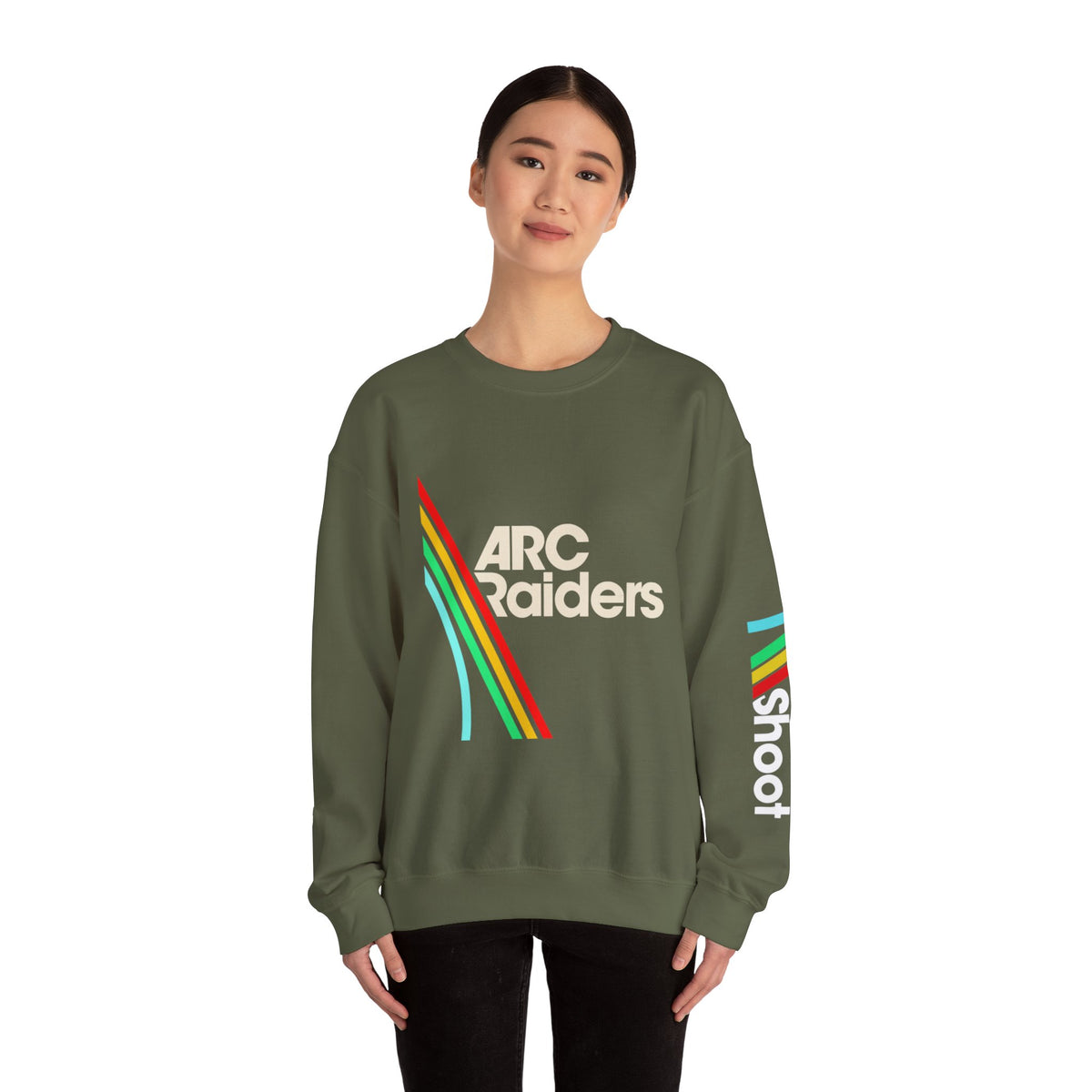 ARC Raiders Retro Arcade Sweatshirt | Vintage Gamer Crewneck | Retro Gaming Sweatshirt | Arcade Inspired Gamer Apparel