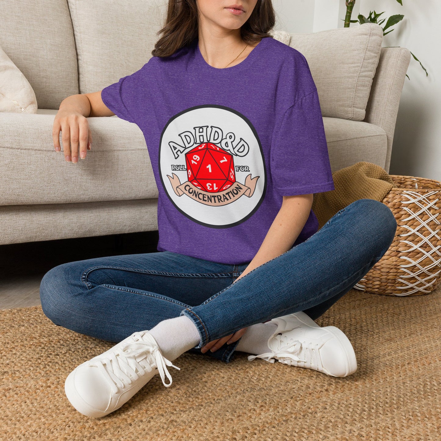 ADH&D: Roll For Concentration Tee