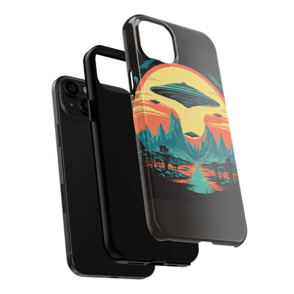 UFO Fleet Tough Phone Case