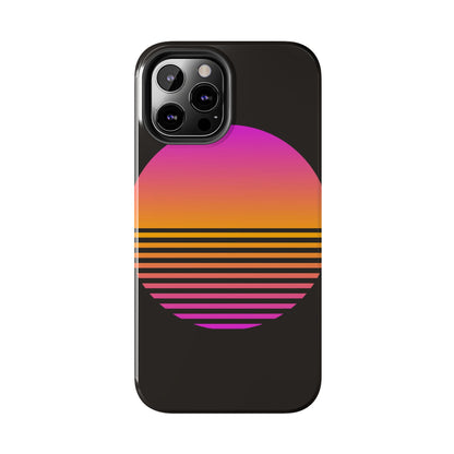 Sunset Grid Tough Phone Case