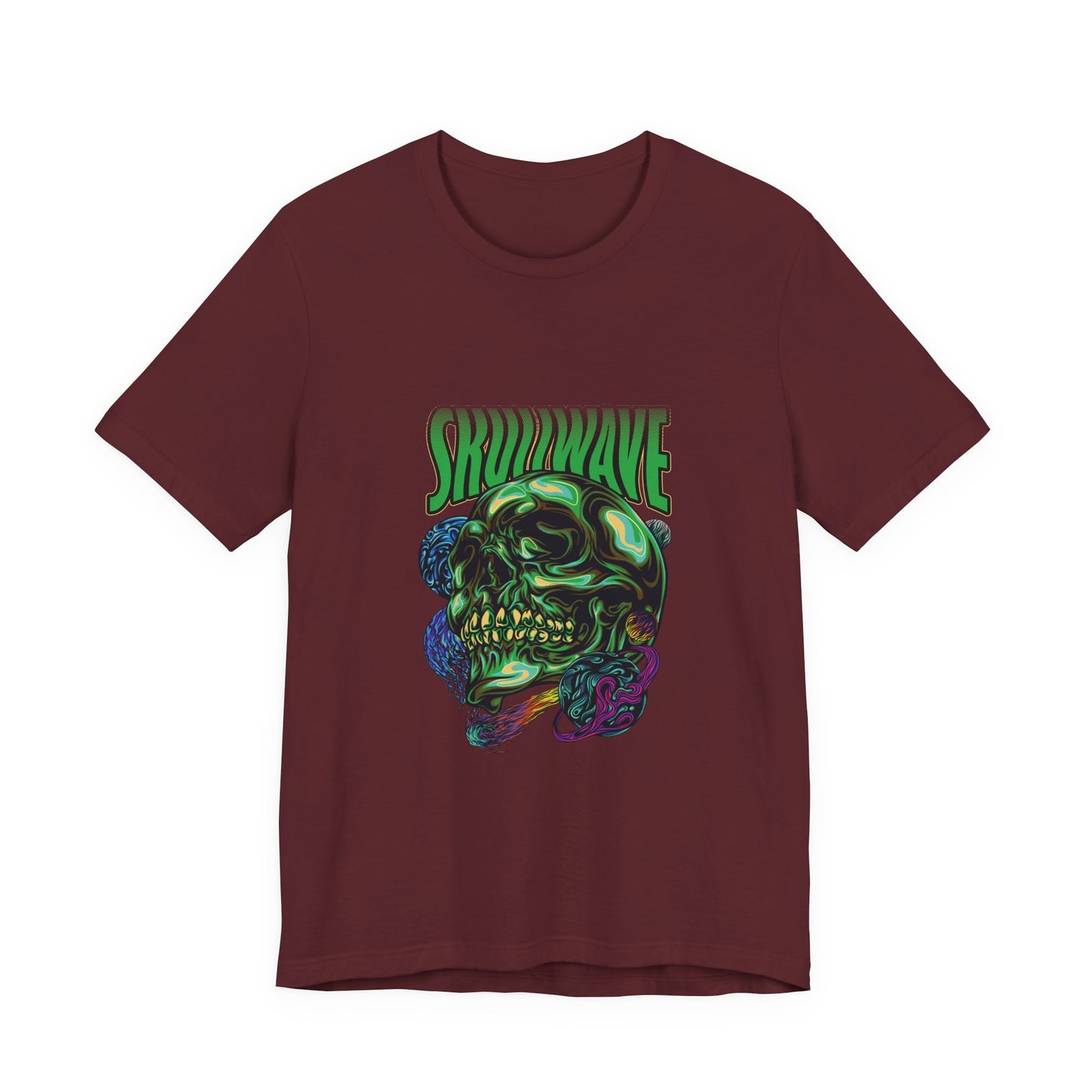 Skullwave Melting Skull Streetwear Tee