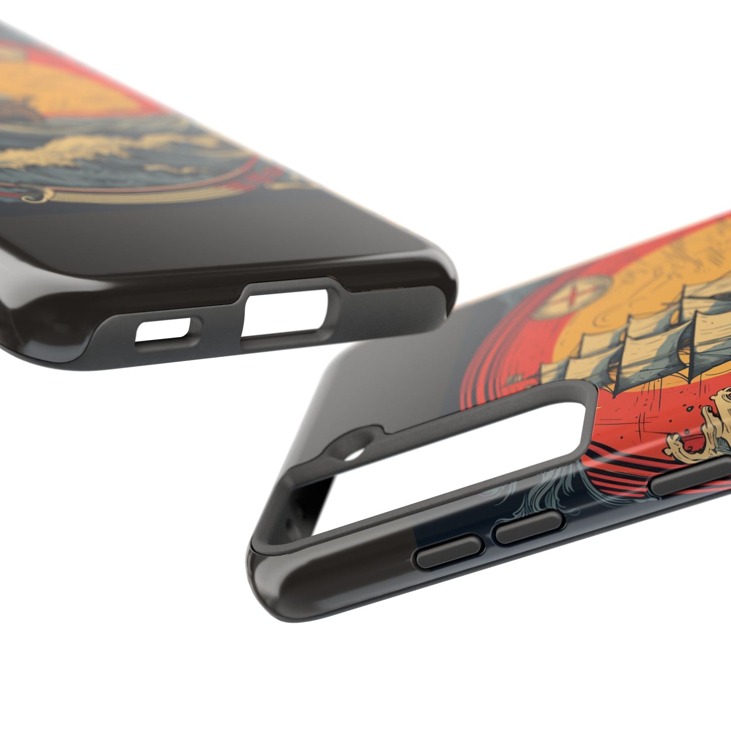 Tall Ship Storm Tough Phone Case