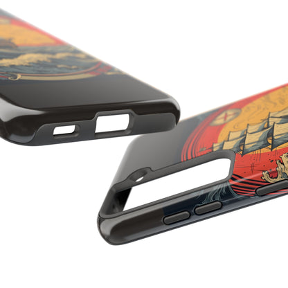 Tall Ship Storm Tough Phone Case