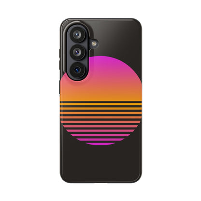 Sunset Grid Tough Phone Case