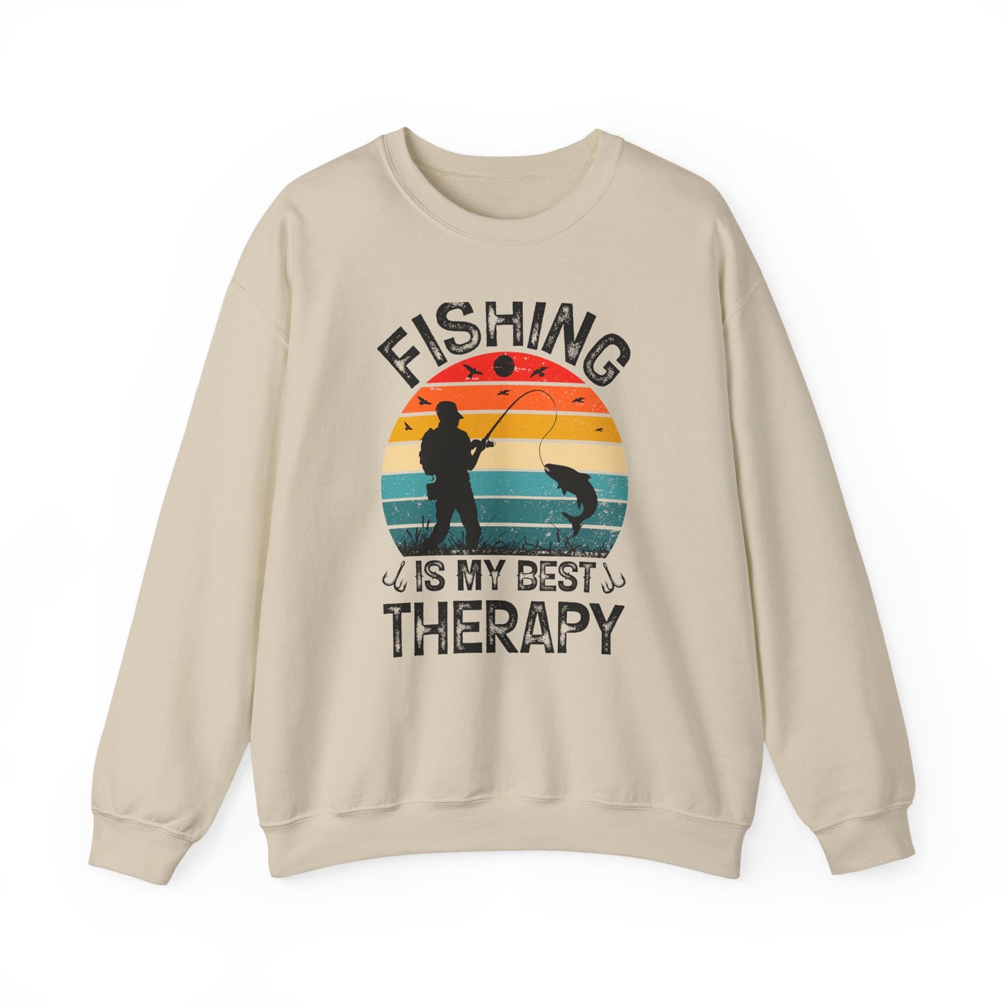 Fishing Is My Best Therapy Sweatshirt
