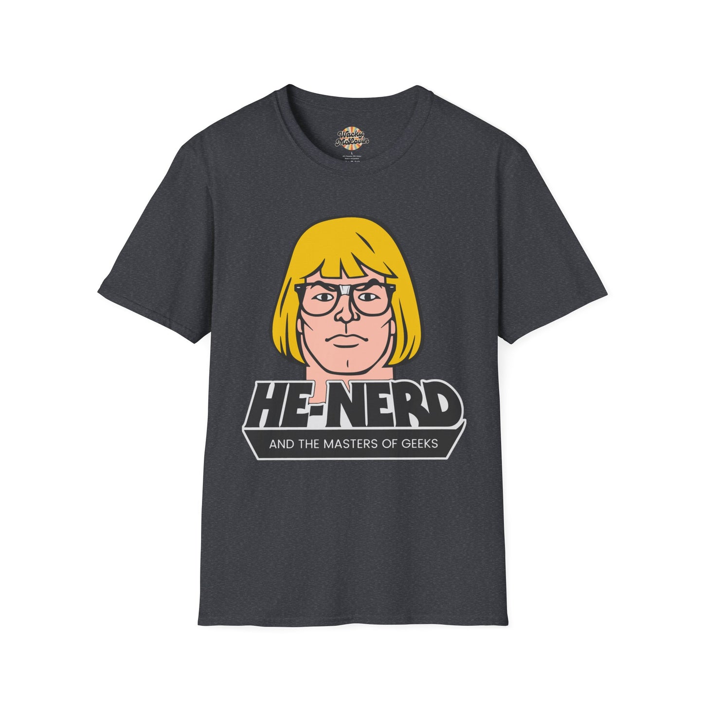 He-Nerd and the Masters of Geeks Tee