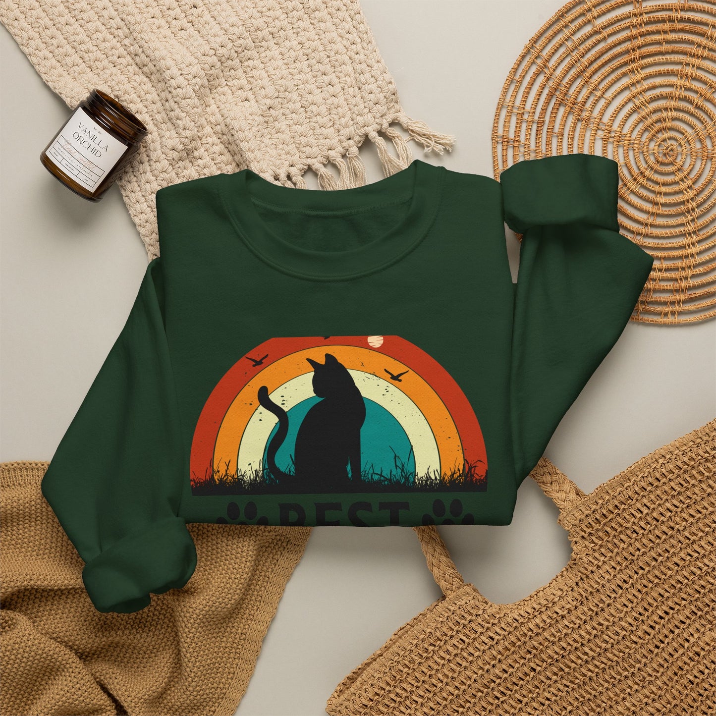 Best Cat Dad Ever Sweatshirt