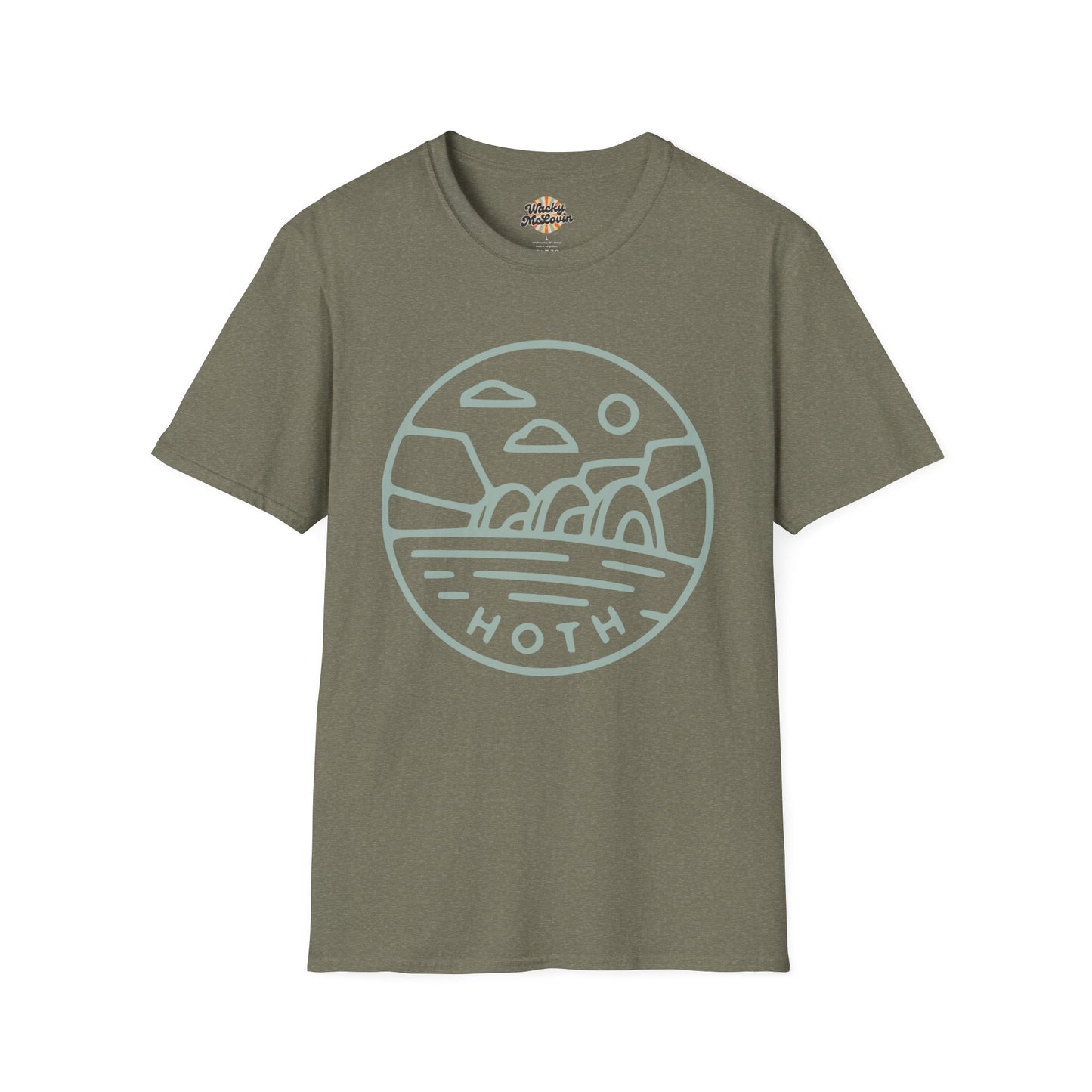 Hoth Retro Planet Adventure Tee