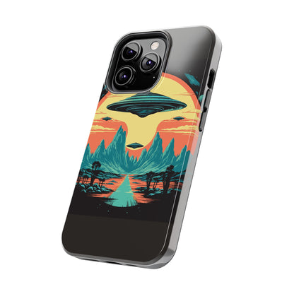 UFO Fleet Tough Phone Case