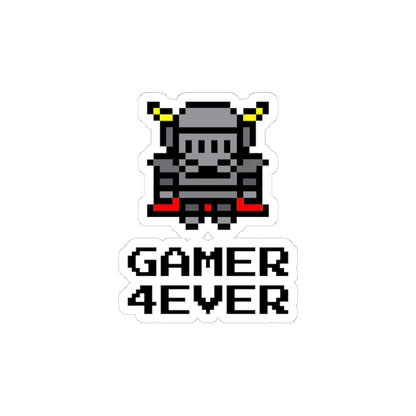 Gamer 4Ever Kiss-Cut Sticker