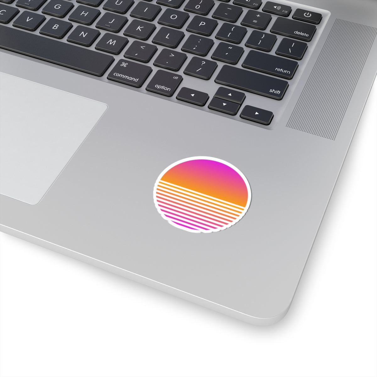 Sunset Grid Sticker