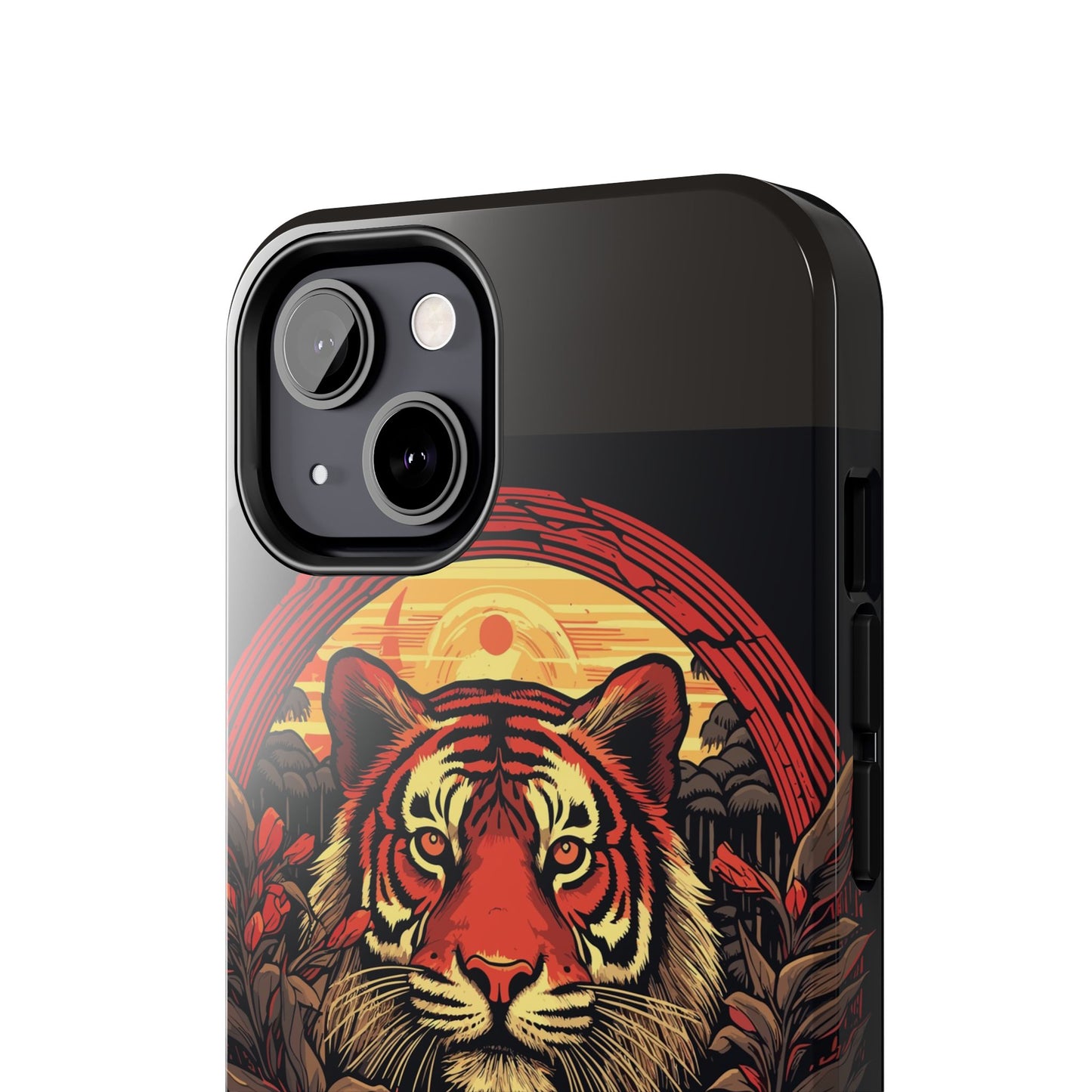 Tiger Wreath Tough Phone Case