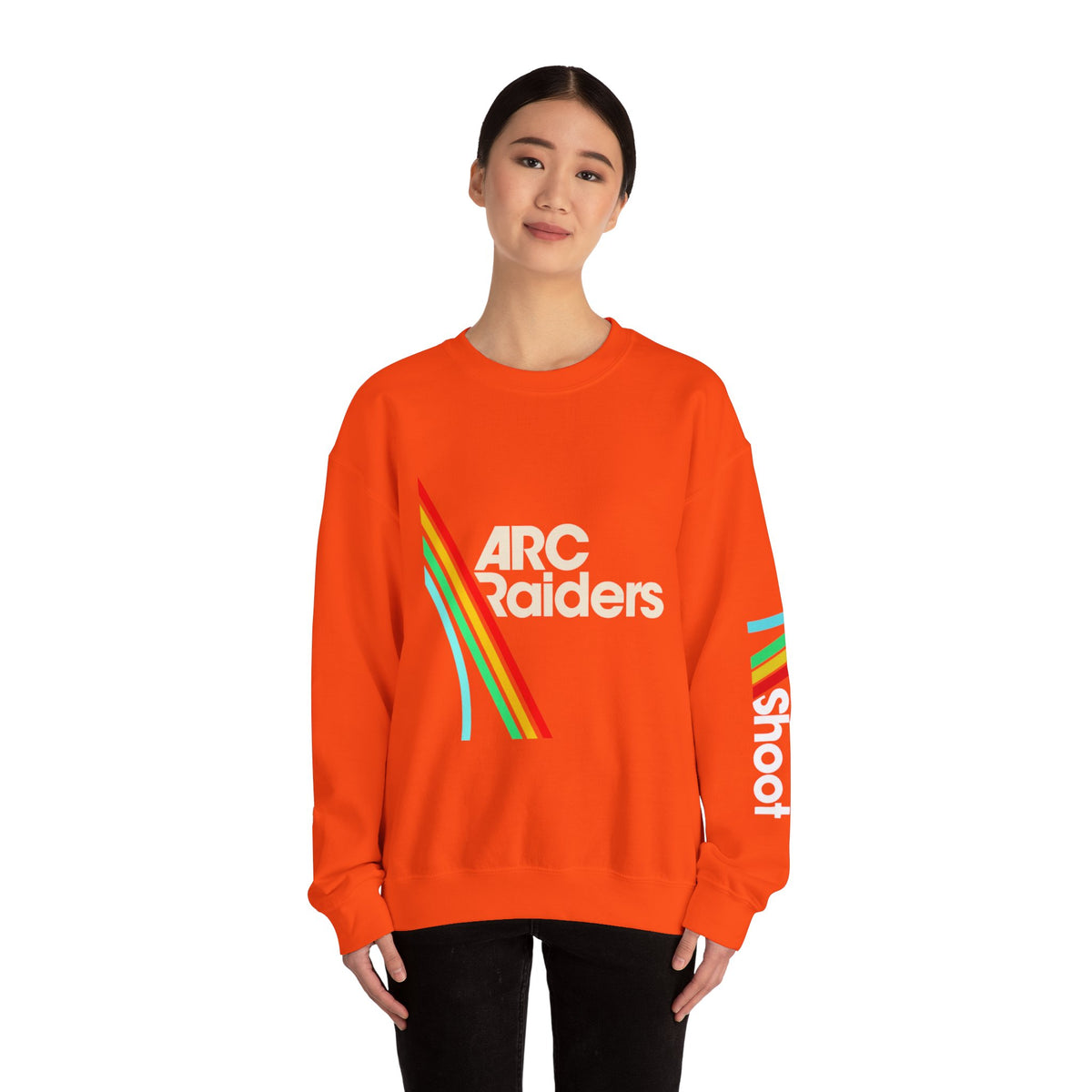 ARC Raiders Retro Arcade Sweatshirt | Vintage Gamer Crewneck | Retro Gaming Sweatshirt | Arcade Inspired Gamer Apparel