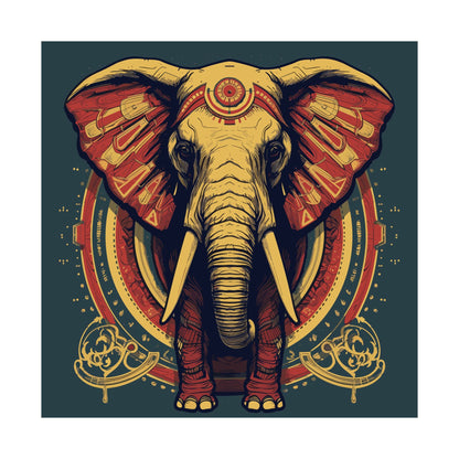 Circus Royale Square Art Print