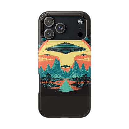 UFO Fleet Tough Phone Case