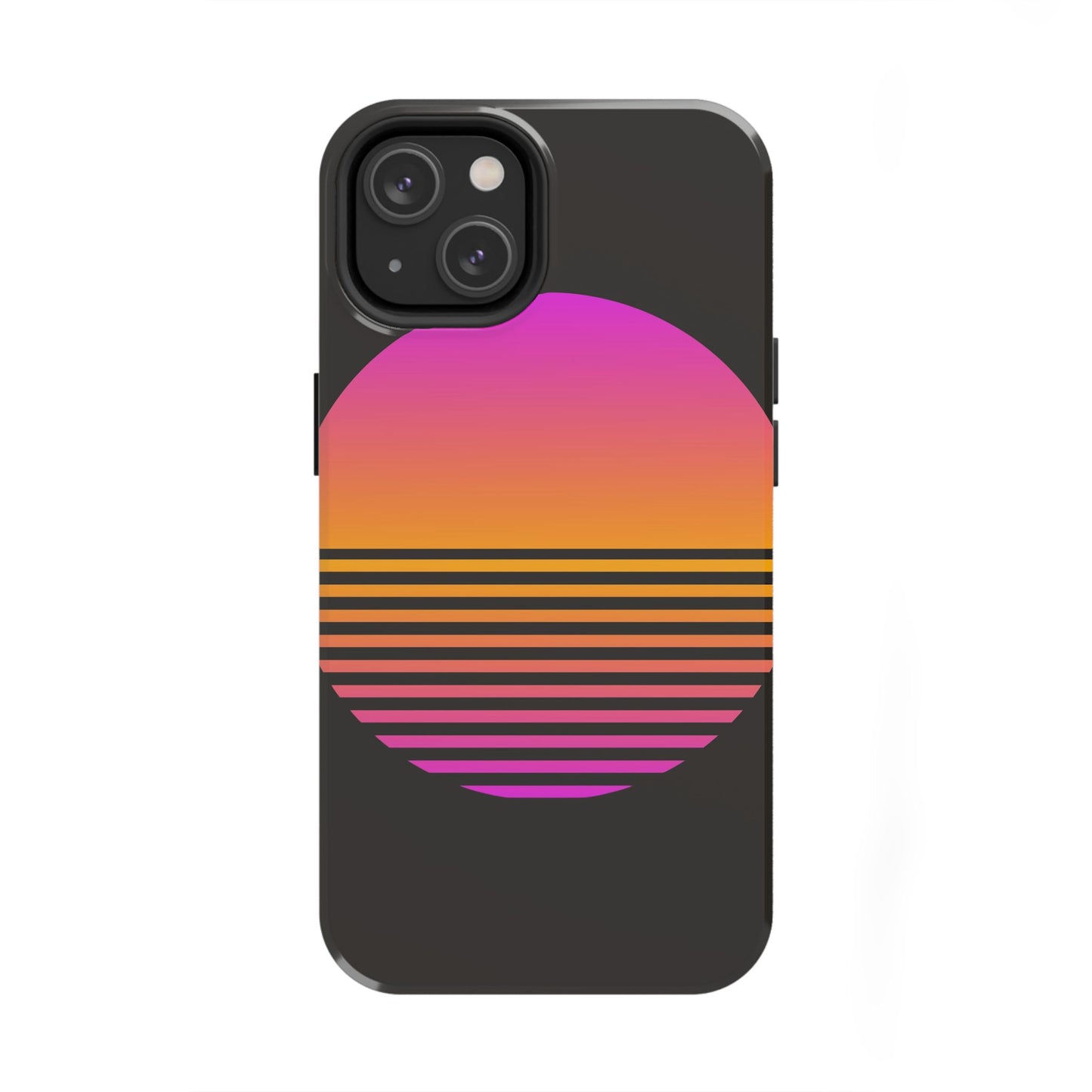 Sunset Grid Tough Phone Case