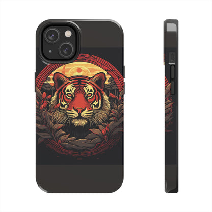Tiger Wreath Tough Phone Case