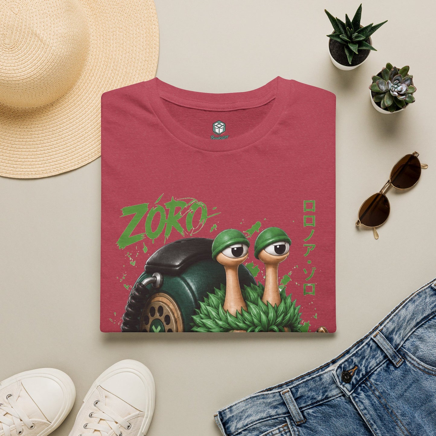 BreaksGPT Zoro Adventure Graphic Tee