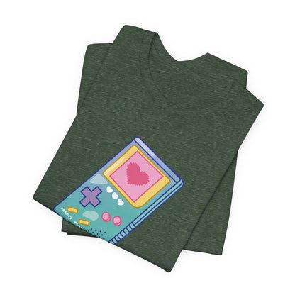 Video Games Love Em Handheld Tee