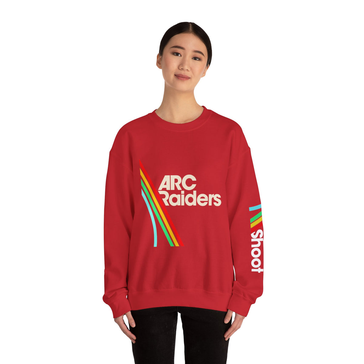 ARC Raiders Retro Arcade Sweatshirt | Vintage Gamer Crewneck | Retro Gaming Sweatshirt | Arcade Inspired Gamer Apparel