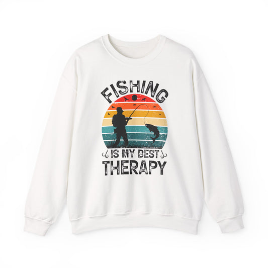 Fishing Is My Best Therapy Sweatshirt