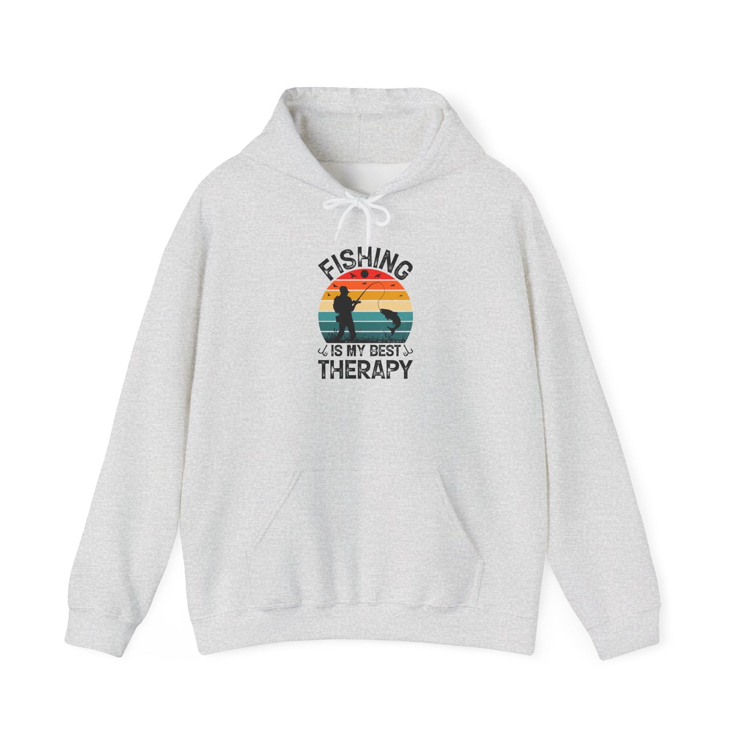 Fishing Is My Best Therapy Hoodie