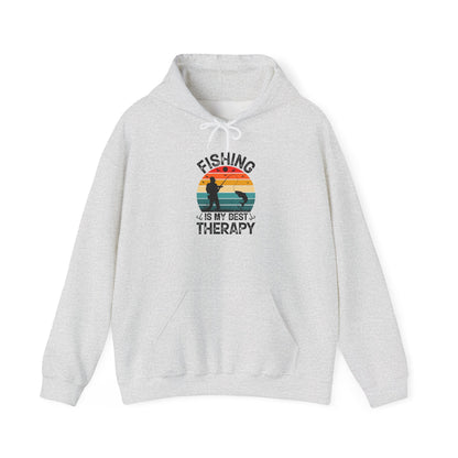 Fishing Is My Best Therapy Hoodie